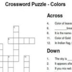 crossword puzzles for figuartive languag