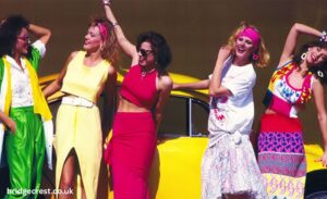1980s neon fashion