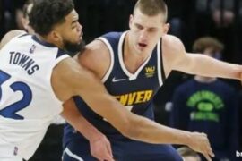 denver nuggets vs timberwolves match player stats