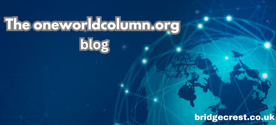 the oneworldcolumn.org blog