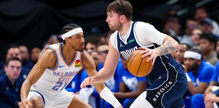 Dallas mavericks vs okc thunder match player stats