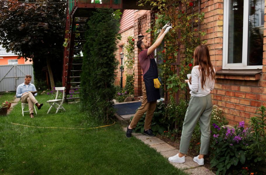 Landscaping and Painting