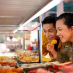 chinatown hawker leftovers consumption