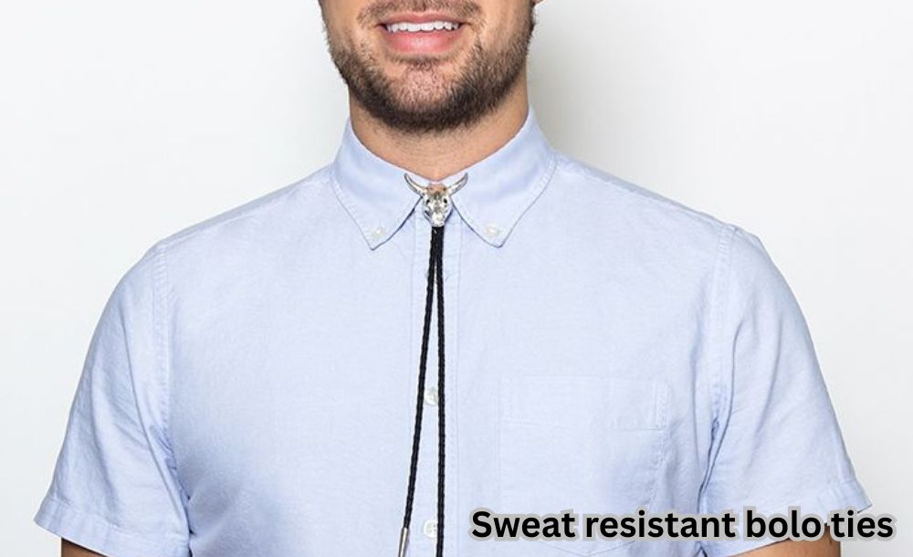 sweat resistant bolo ties