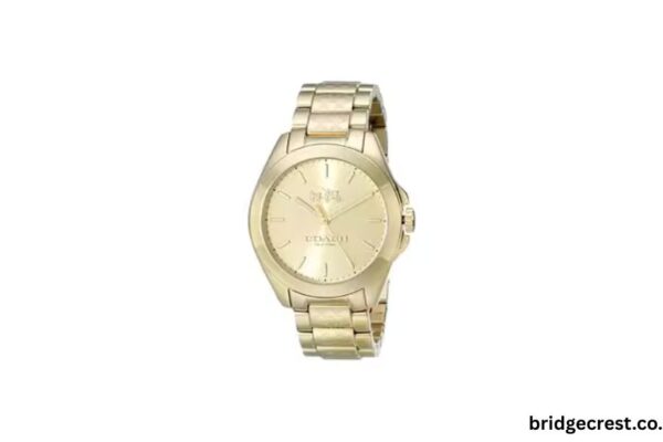 shop coach gold bracelet watch