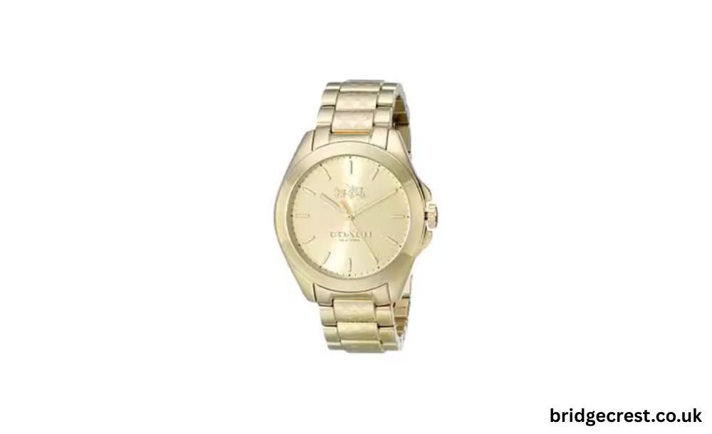 shop coach gold bracelet watch