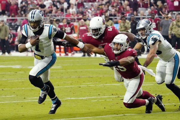 Arizona Cardinals vs Carolina Panthers Match Player Stats
