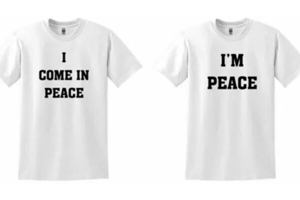 peace and war clothing