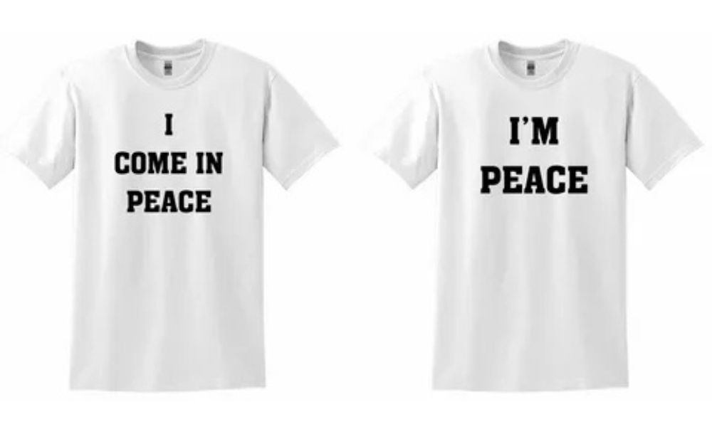 peace and war clothing