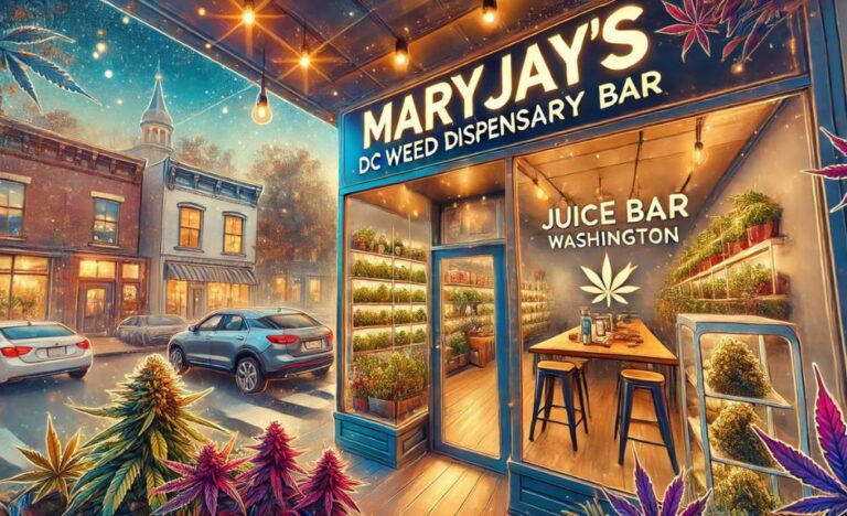 Maryjays DC Weed Dispensary Juice Bar Washington Reviews