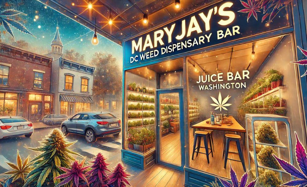 Maryjays DC Weed Dispensary Juice Bar Washington Reviews