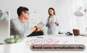 brand name normalization rules
