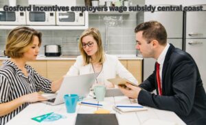 Gosford incentives employers wage subsidy central coast