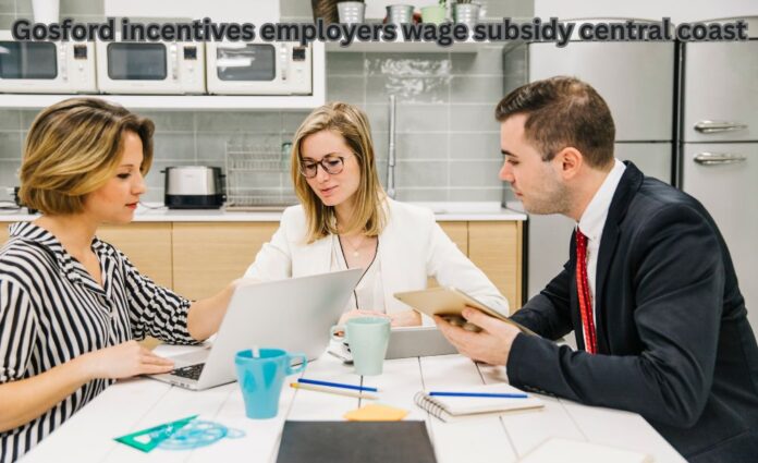 Gosford incentives employers wage subsidy central coast