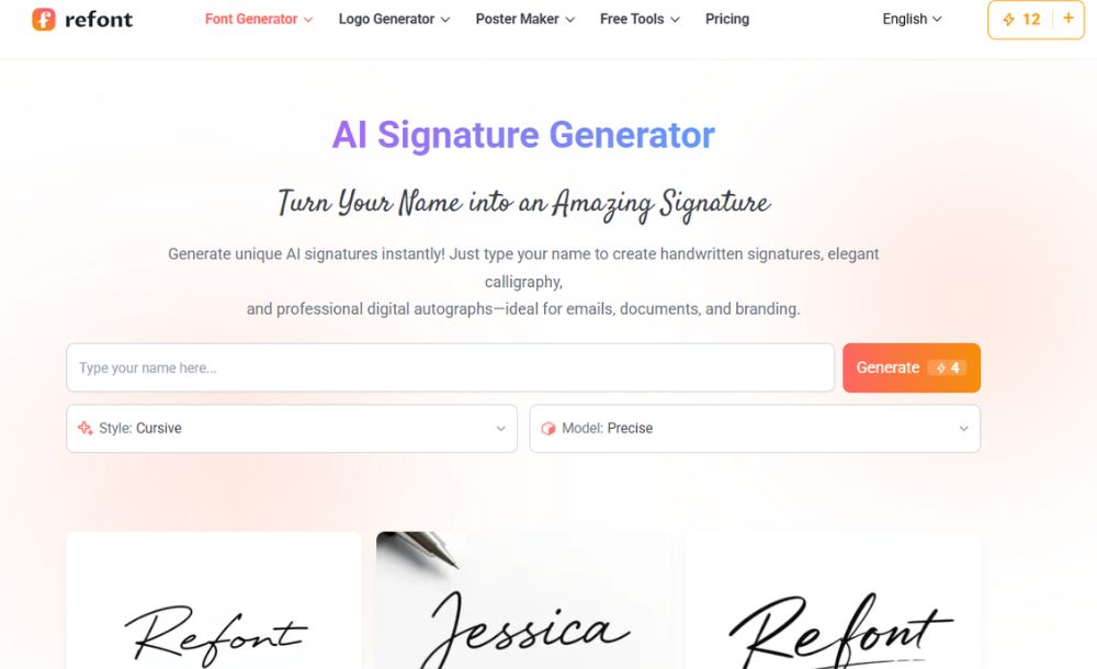 Signature Generator