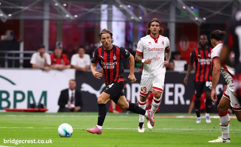 cronología de ac milan contra as bari