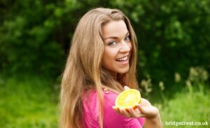 lemon juice in hair