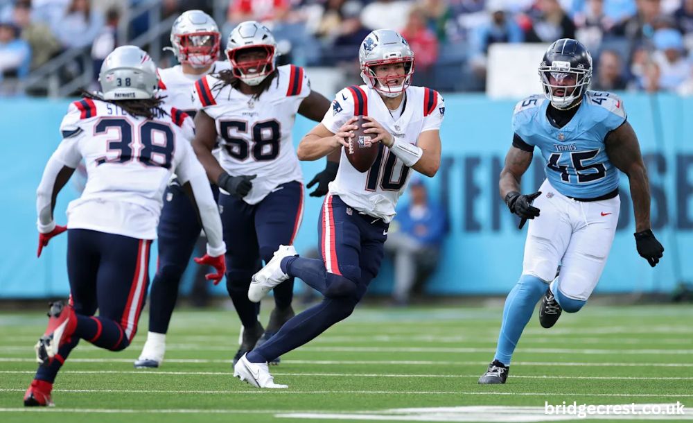 new england patriots vs tennessee titans match player stats
