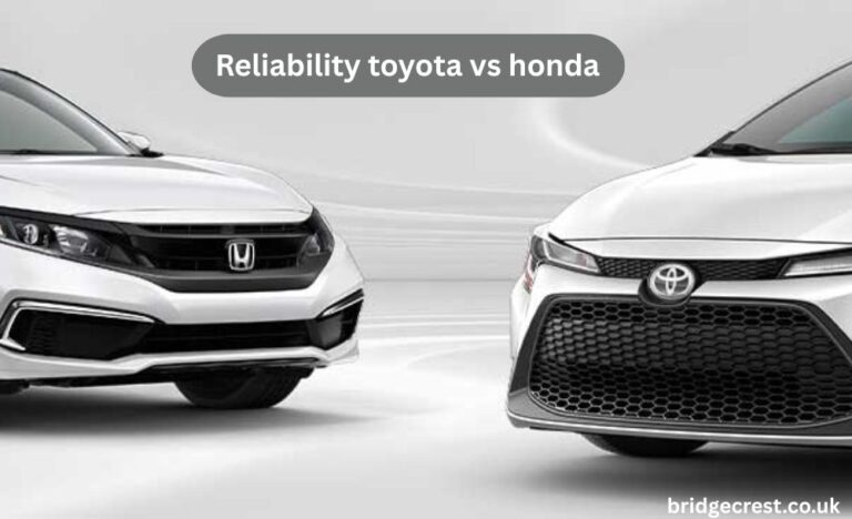 reliability toyota vs honda
